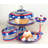 Patriotic Glass Cake Stand