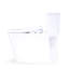 TOTO Aurora 1G WASHLET+ S7A One-Piece Elongated 1.0 GPF Auto Flush Universal Height Toilet with CEFIONTECT, Cotton White - MW6864736CUFGA#01