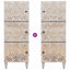 Solid Wood Rectangle Accent Cabinet