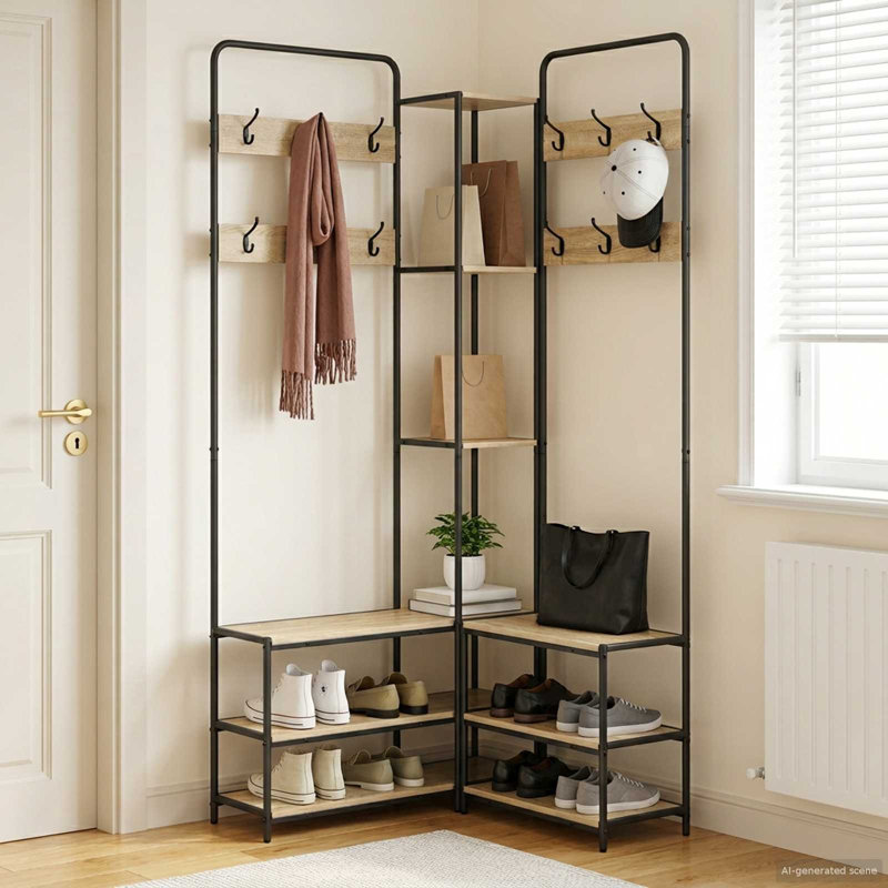 Hall Tree 143cm Wide
