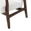 Fauteuil club moderne en similicuir Mid Century