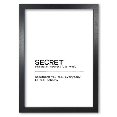 Secret - Print