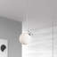Luminaire suspendu sphère 1 lumière Orion-31794564