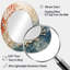 Miroir mural rose et blanc Coastal Coral Collage I - Coastal-635192874