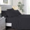 Ensemble de draps 6 pièces en microfibre brossée douce, résistant à la décoloration et aux taches