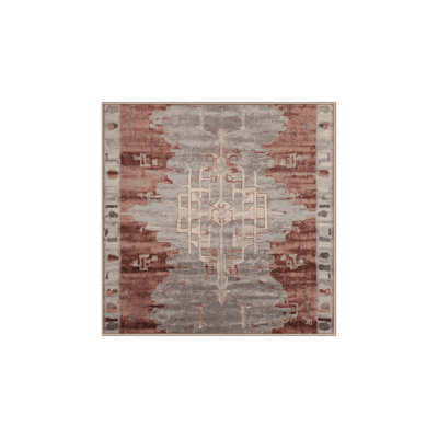 Machine Washable Brown Area Rug