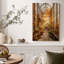 Serre ensoleillée avec pots en terre cuite et plantes grimpantes - Tableau sur toile-1535660144