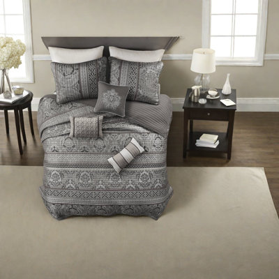 Ensembles de literie très grand / très luxueux, jacquard multicolore, ambiance élégante pour la maison