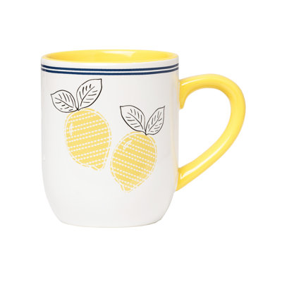 Beardstown Lemon Stripe Mug