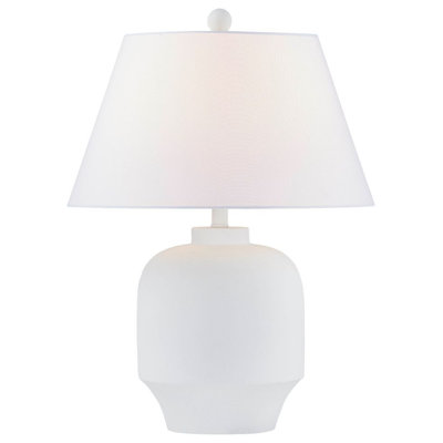 Lampe de table 26,5 po en résine blanche Middleborough
