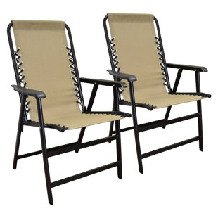 Chaise pliante en résine (Ensemble de 2)
