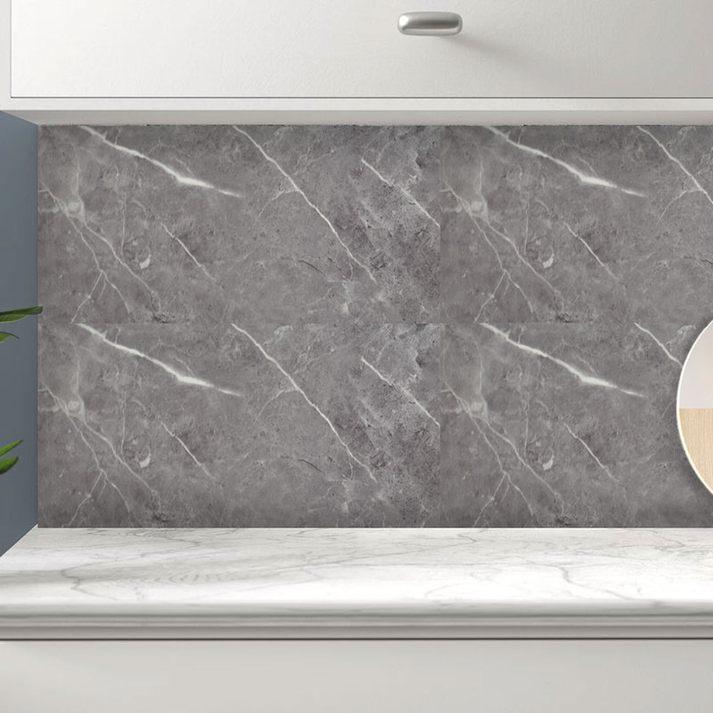 10 Pcs Peel and Stick Marble Wall Tiles