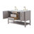 Vicini 54" Double Bathroom Vanity Set-1201706219