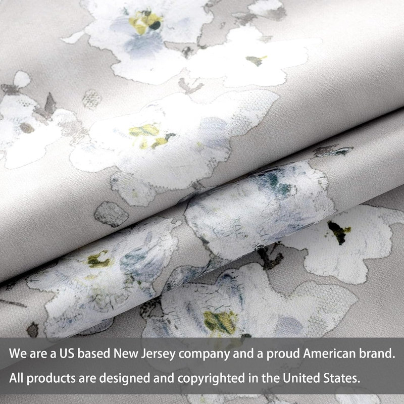 Henegar Room Darkening Curtain Pair, 50" W x 84" L