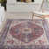 Anthea Tufted Plum Red Rug