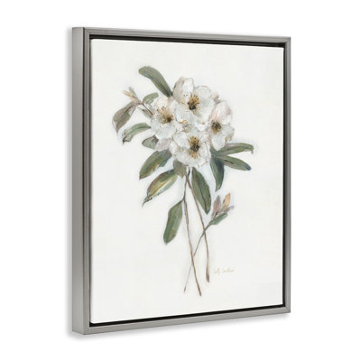 Flower Sprig Bundle Floating Frame, design by Sally Swatland
