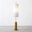 Lampe sur pied en bois massif moderne et minimaliste-689250916