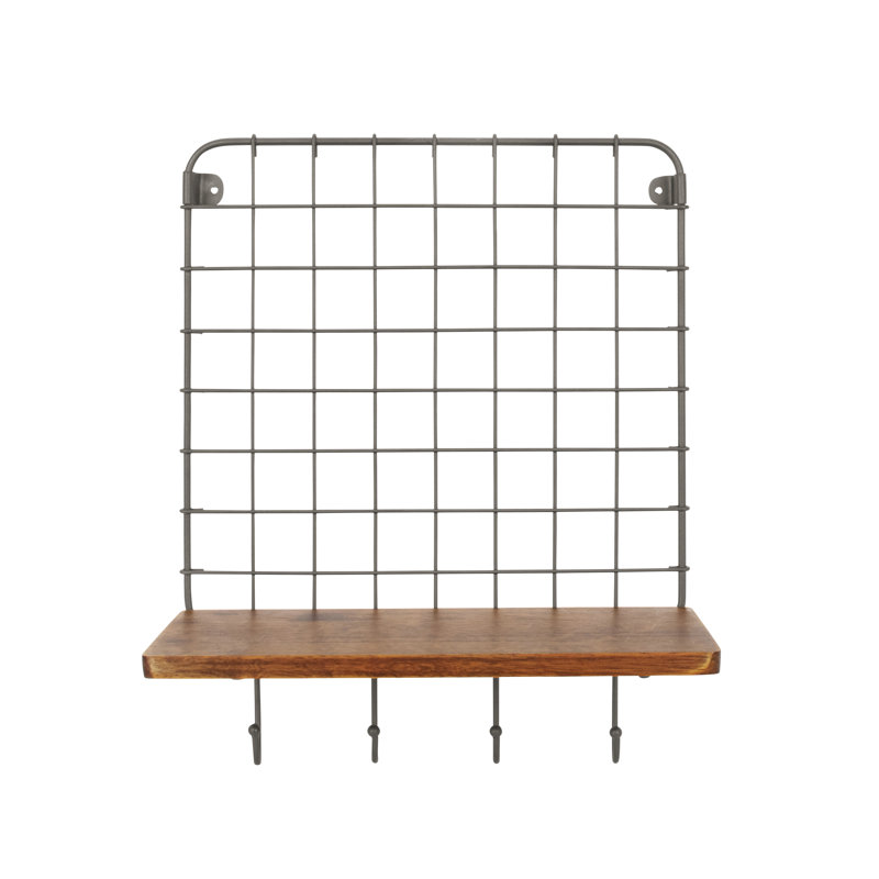 Organisateur de clés au mur avec crochets clés Hollen