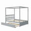 Canopy Bed With Twin Trundle