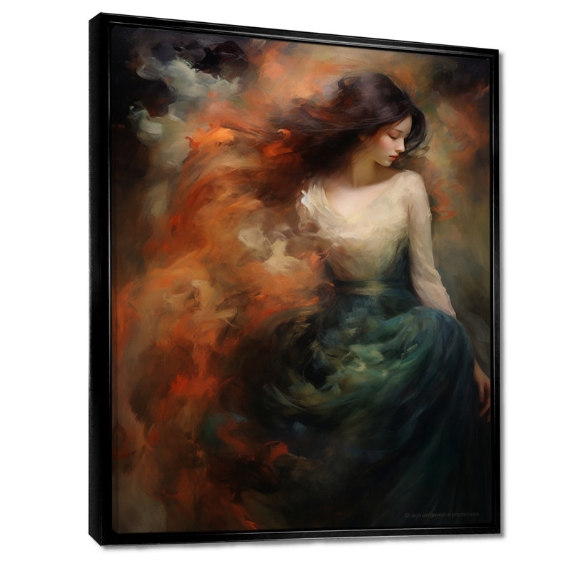 Beauté brésilienne, robe bleue, danseuse de salsa, reproduction d'art mural, H 20 po x l 12 po x P 1 po