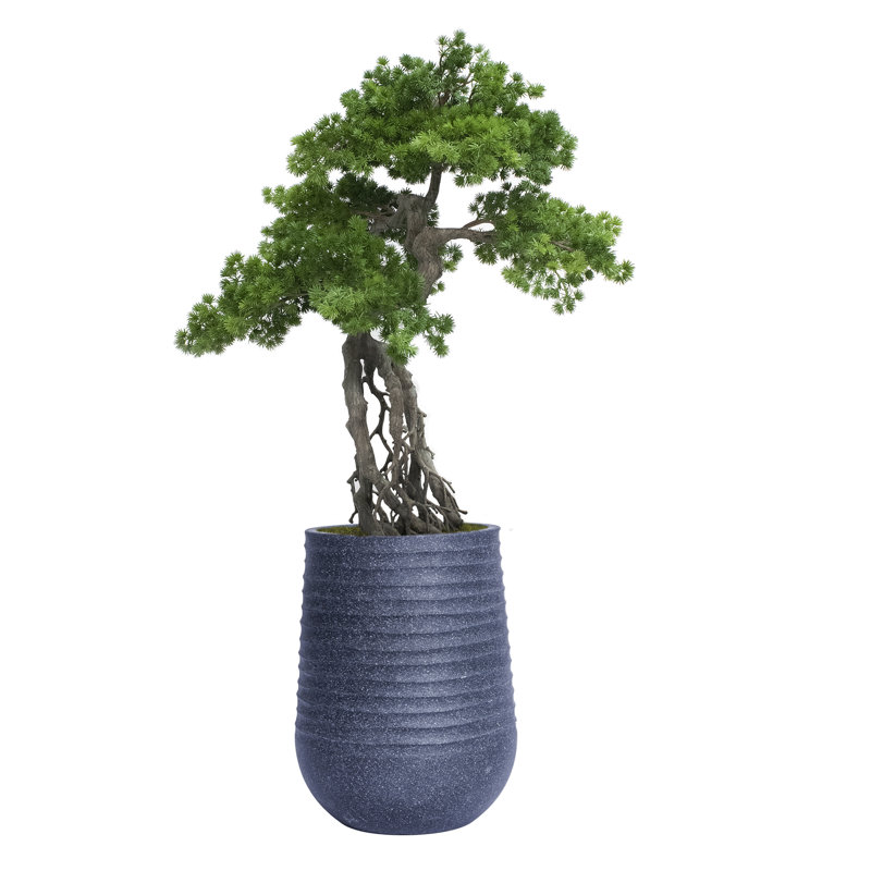 Bonsaï artificiel en pot 48,08 po, Noir