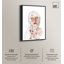 «Kate With Flowers Canvas Modern Boho Portrait» par Art Remedy-104325557-104325549