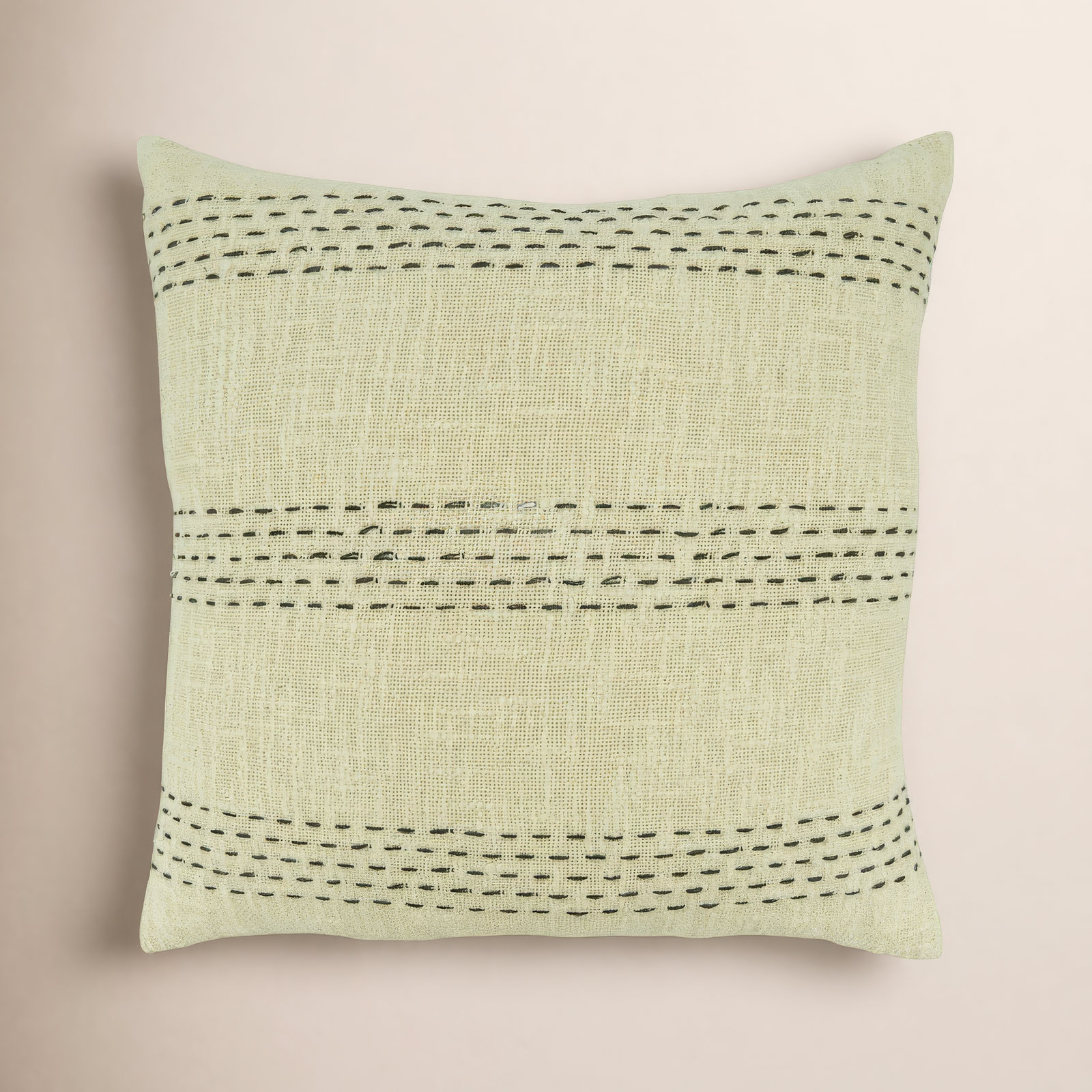 Annarah 20" x 20" Cotton Pillow Cover, Polyester/Polyfill
