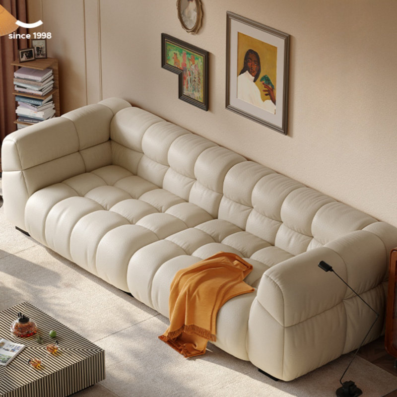 Marshmallow Luxury Puff Leather Sofa