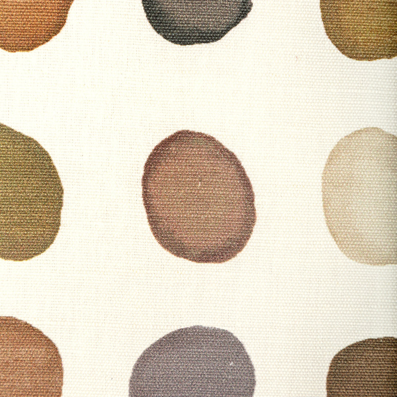 Rhapsody Twister Print Fabric, Tobacco/Noir