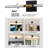 40 Inch 5 CCT Dimmable Bathroom Vanity Light, 360° Rotatable LED Bath Bar-86595761-116373533