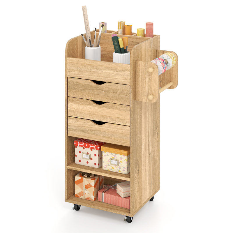 86 cm H x 48 cm W Utility Cart