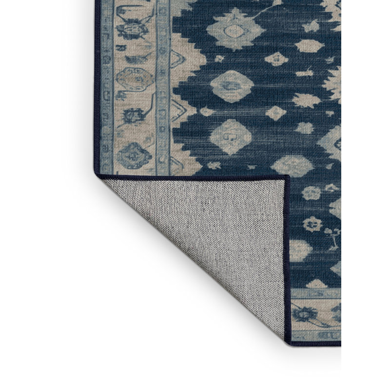 Tapis gris lavable à la machine, Carré 4 pi