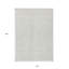 Tapis intérieur lavable abstrait 10 pi x 14 pi ivoire et gris