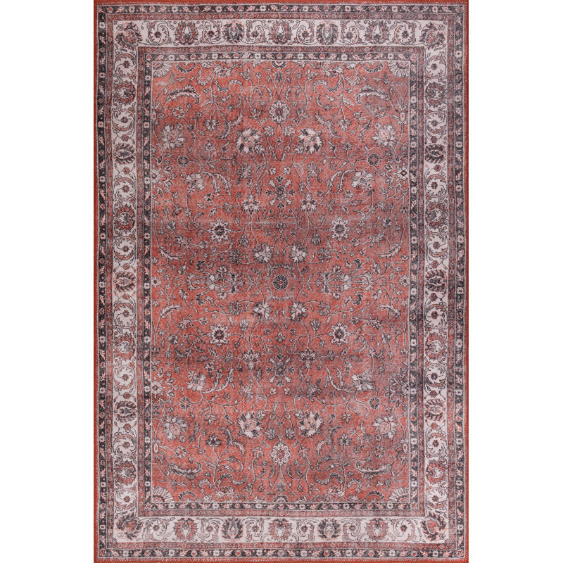 Luxurious Red Carpet, 7.5 x 10.8 ft | 100% Polyester, 1850 g/m² | Pile Height: 0.2 in | Recycled Poly Cotton Underside | Durable Machine Carpet, Ideal for Living Room & Bedroom Decor, Soft & Stylish Design