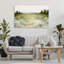 Art mural sur toile "White Flowers Meadow" par White Ladder-2142972663
