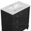 Meuble-lavabo autoportant avec lavabo en céramique-66605235