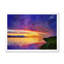 «Sunset with Intense Dark Clouds», reproduction sur toile flottante-2123341836-2123341824