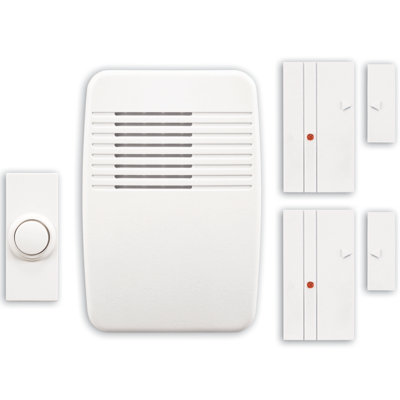 White Wireless Doorbell Kit