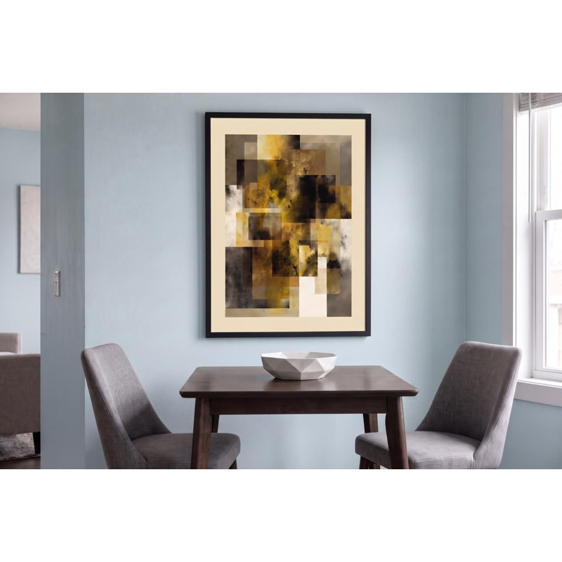 Gold Beneath the Dark, 30" H x 40" W