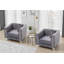 Chaise en velours de suède Tetouan-1036913363-1036913361