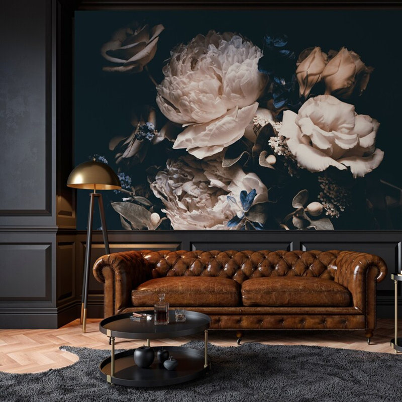 Midnight Bloom Harmony, 105.96" L x 138" W