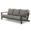Ensemble de conversation en aluminium Sunbrella avec table basse en pierre frittée-632860659