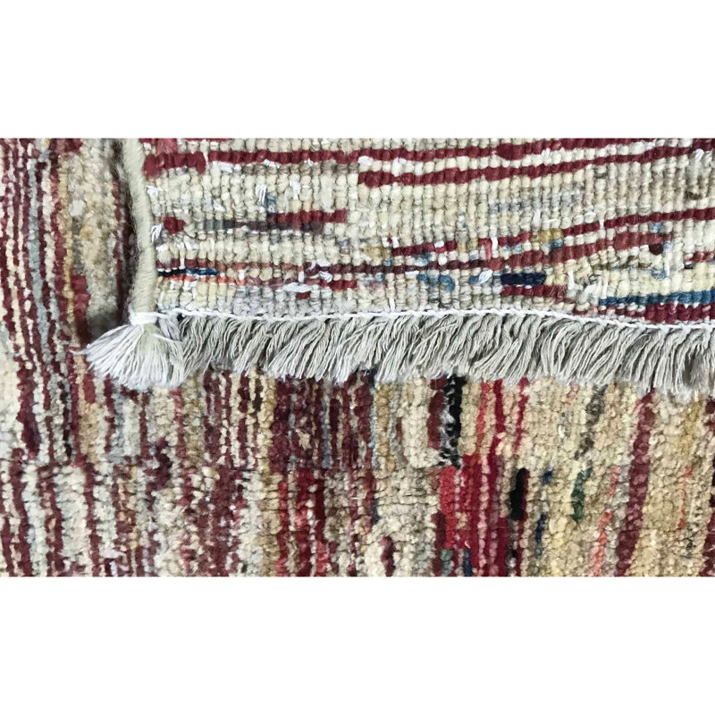 Hand-Knotted High-Quality Beige Area Rug