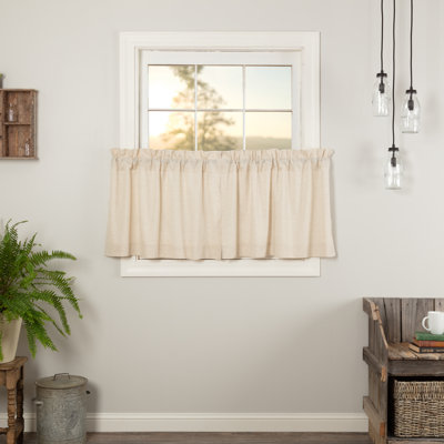 Solid Color Cafe Curtain