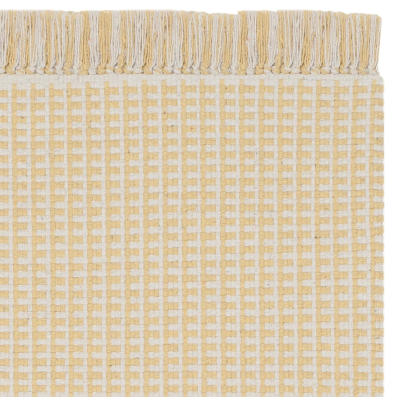 Cayman Hand Woven Cotton Striped Rug, Rectangle 3' x 5'
