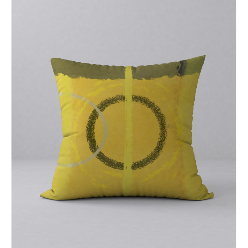  Housse et insert de coussin décoratif décoratif exactement reconnu, 24 po x 24 po