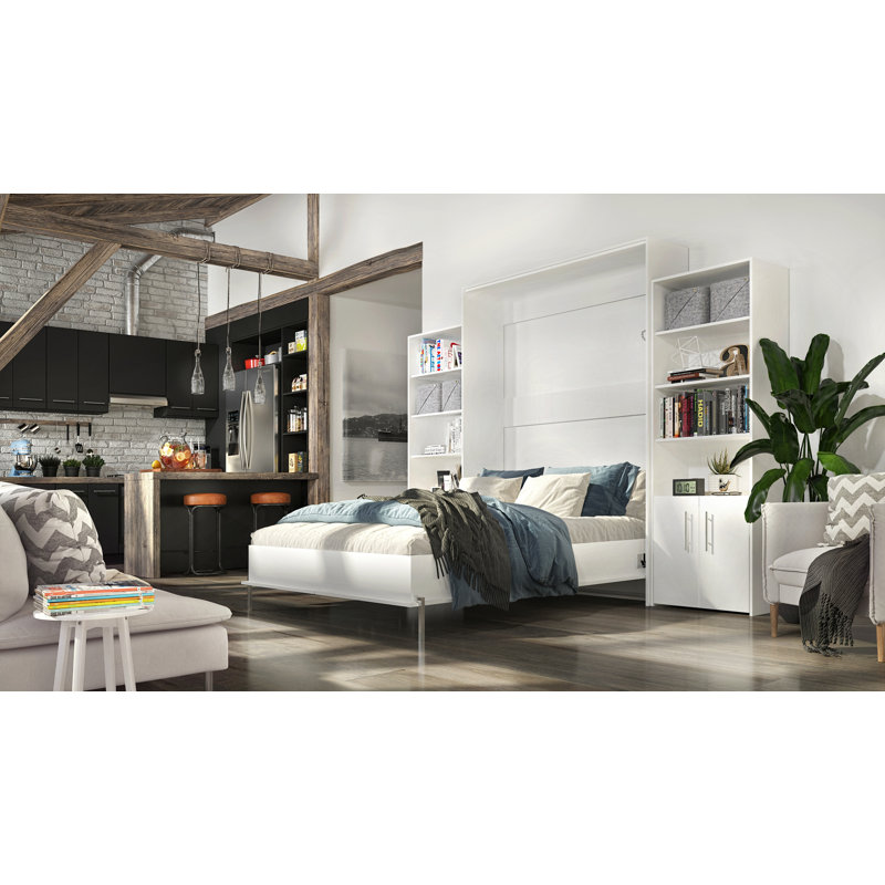 Storage Bookcase - Easy Assembly, White