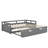 Twin Size Extending Daybed With Trundle-562126925