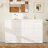 100% Soild Wood Murphy Bed with Mattress, Built-in Charging Station for Guest Room, White-649130207