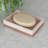 Resin Soap Dish for Bathroom Counter,Shower & Kitchen | Copper Finish